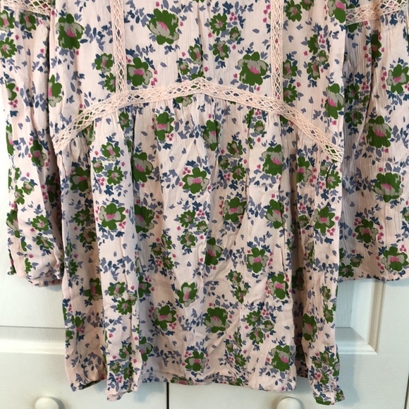 Matilda Jane Like a Lady Long Length Boho Tunic Top Size Medium - Picture 4 of 7